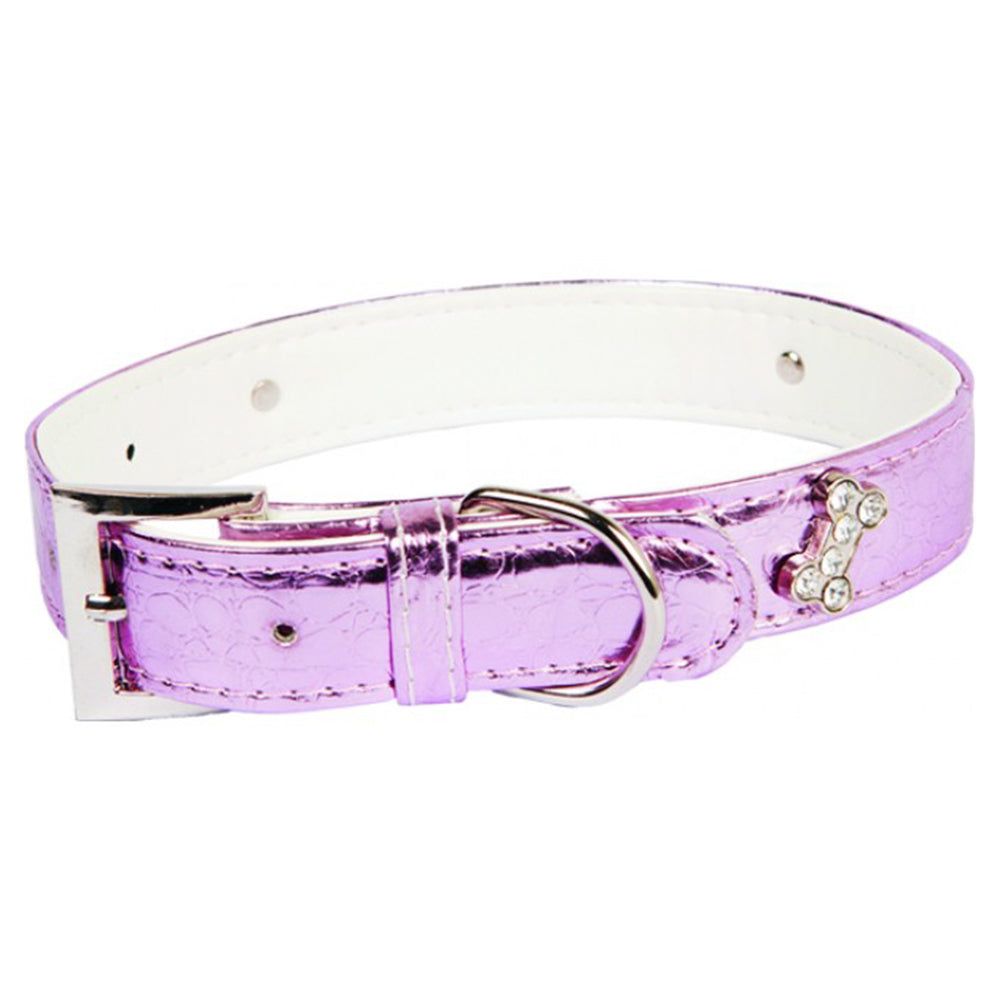 COLEIRA FASHION BONE STRASS PEQUENA