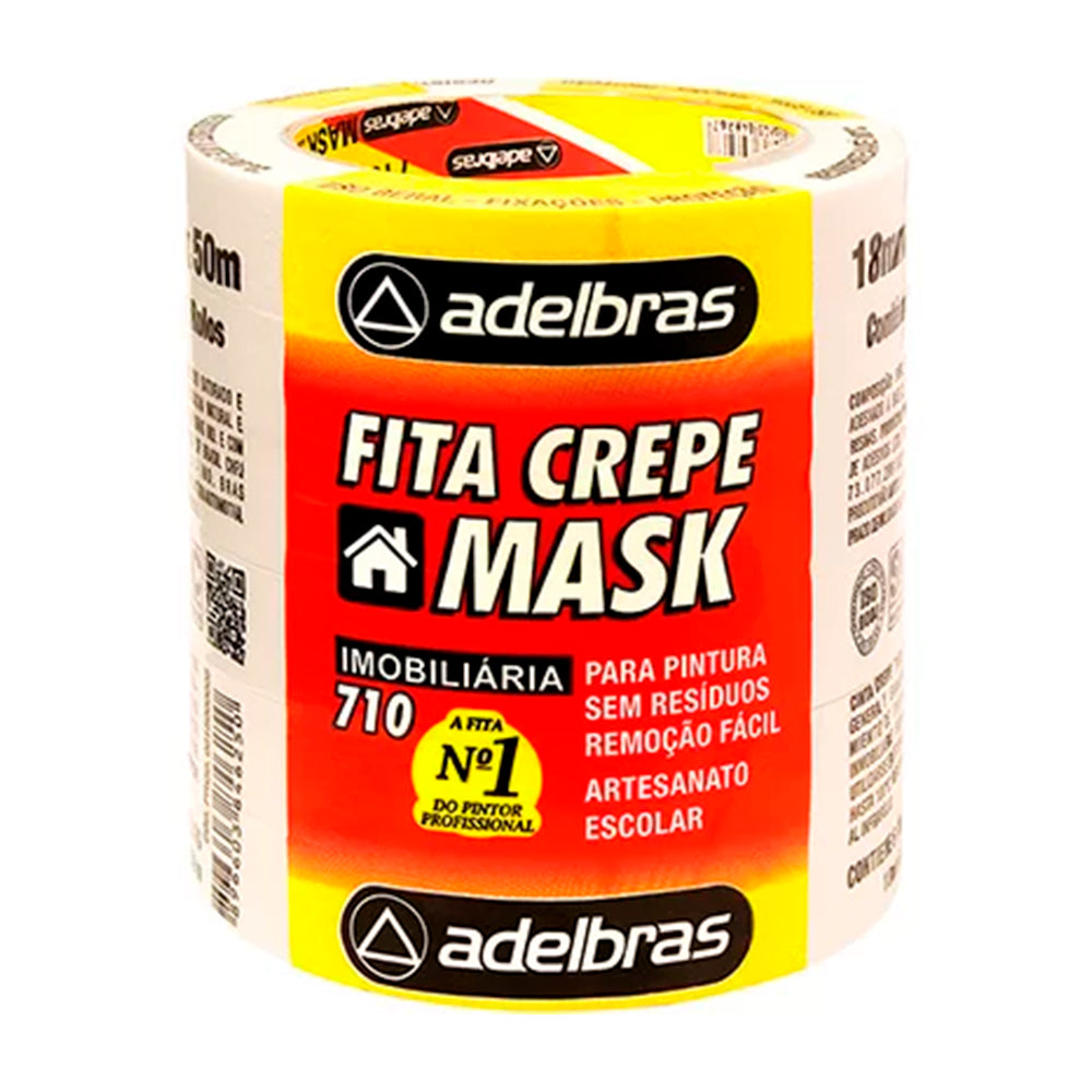 FITA CREPE 18X50M ADELBRAS