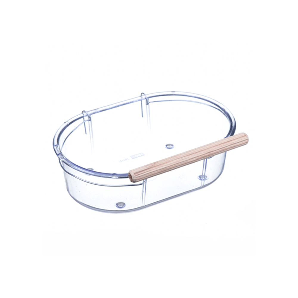 BANHEIRA OVAL CRISTAL M C/ POLEIRO
