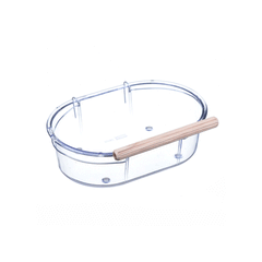 BANHEIRA OVAL CRISTAL M C/ POLEIRO