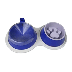 COMEDOURO E BEBEDOURO TA NA MESA AZUL