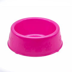 COMEDOURO PLASTICO N1 300ML ROSA PETINJET