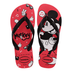 HAVAIANA KIDS TOP DISNEY VERMEL RUBI/PTO 29/30