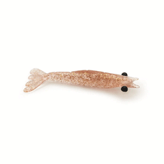FISHING ISCAS CAMAROES ULTRA SOFT OFFSET 9CM COBRE 3 UNDS