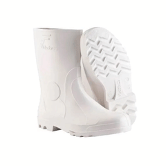 BOTA VULCABRAS BRANCA PVC CANO MEDIO S/F  N38