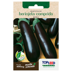 SEMENTE BERINJELA COMPRIDA ROXA TOPSEED