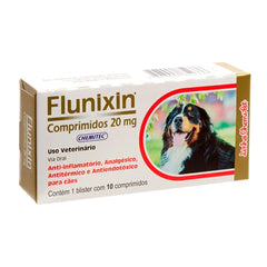 FLUNIXIN 20MG CX C/ 10 COMPRIMIDOS CHEMITEC