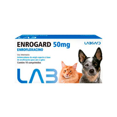 ENROGARD 50MG C/ 10 COMP