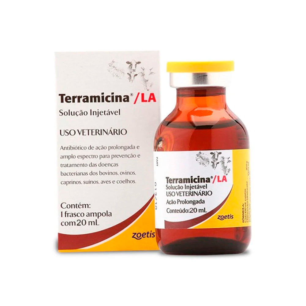 TERRAMICINA LA INJETAVEL 20ML