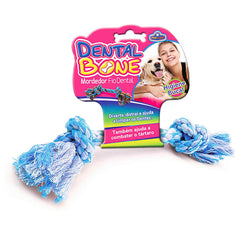 DENTAL BONE MORDEDOR FIO DENTAL ALGODAO C/ NO N1 PEQUENO PETINJET