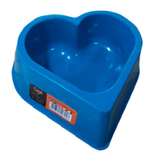 COMEDOURO PLASTICO CORACAO 500ML