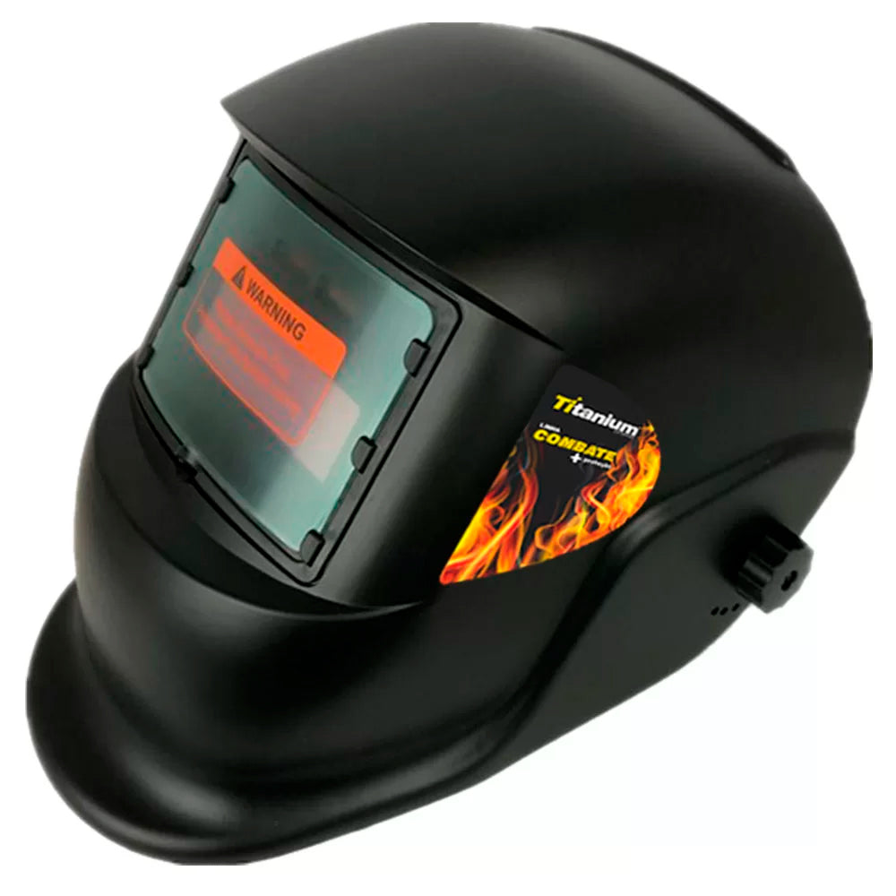 MASCARA SOLDA CAPACETE AUTOMATICA C/ REGULAGEM TITANIUM