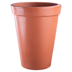 VASO CONICO C/ BORDA ATENAS 45 TERRACOTA P1020175 AFORT