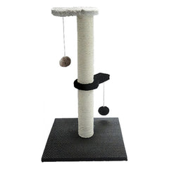 ARRANHADOR GATOS DUPLA BOLINHA SUSP 34X34X60