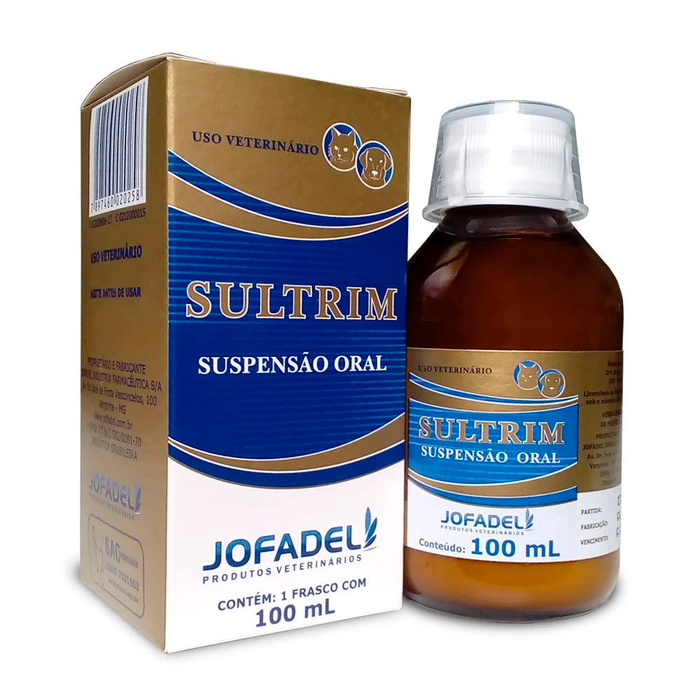 SULTRIM SUSPENSAO ORAL 100ML