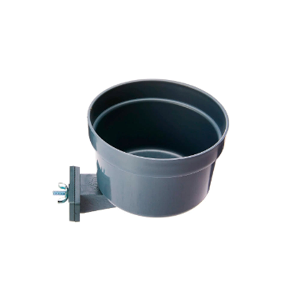COMEDOURO STRONG ACOPLAVEL CAES PEQ CINZA