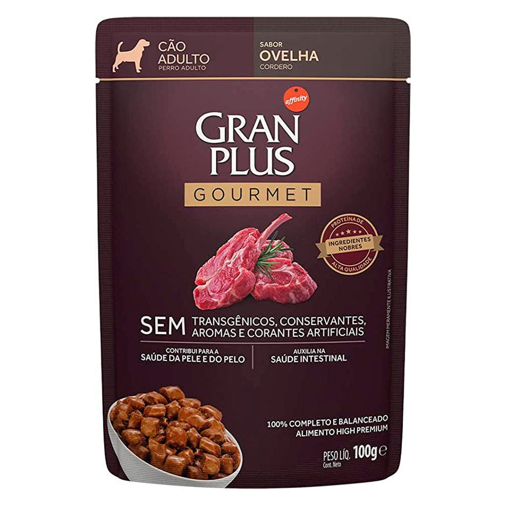GRANPLUS SACHE CAO ADULTO OVELHA 100GR