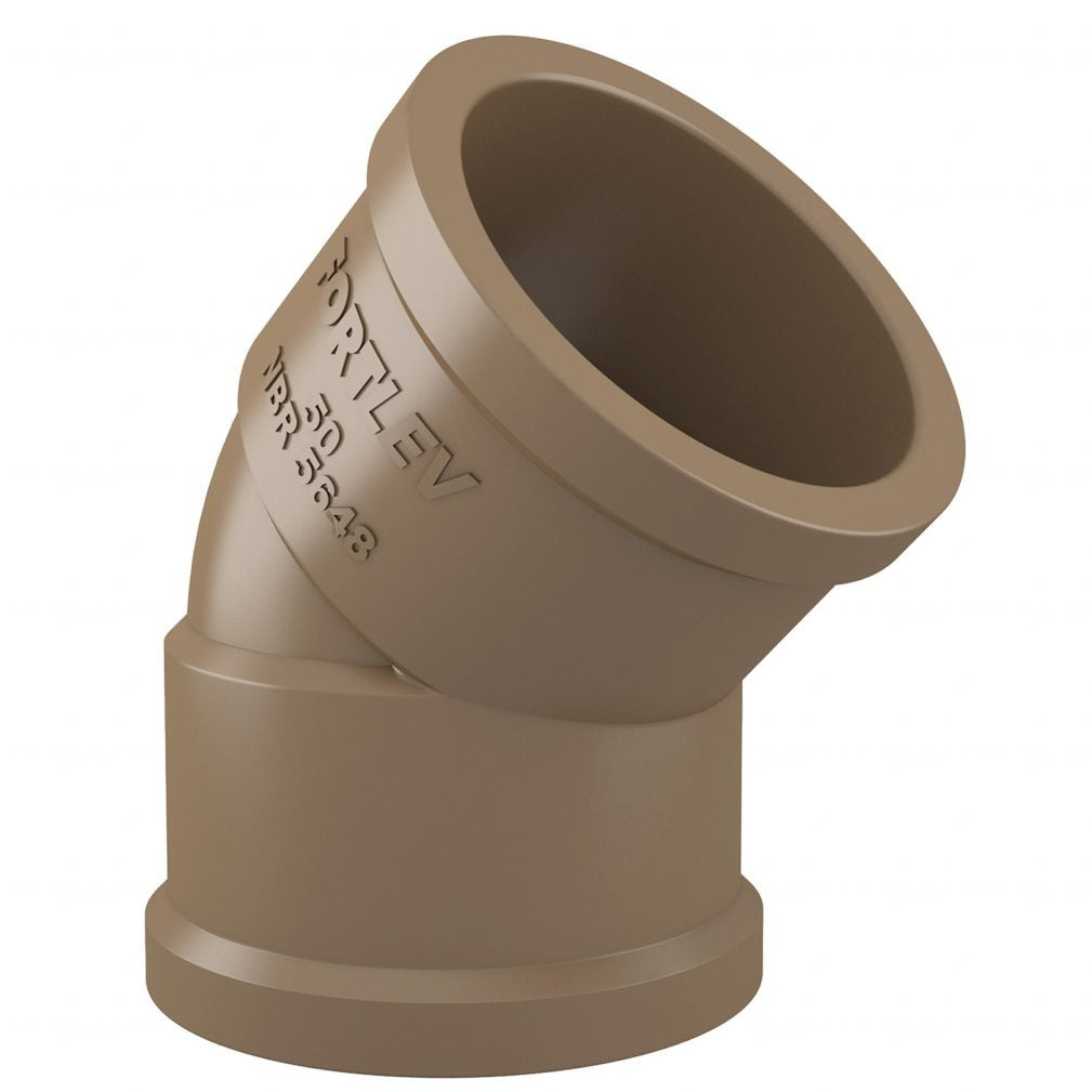 JOELHO 45 SOLDAVEL 50MM FORTLEV