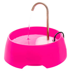 FONTE P/ GATO/CACHORRO ROSA RECARREGAVEL BIVOLT