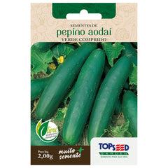 SEMENTE PEPINO AODAI SACHE 2,00G TOPSEED