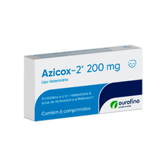 AZICOX-2 200MG CX C/ 6 COMPRIMIDOS OURO FINO