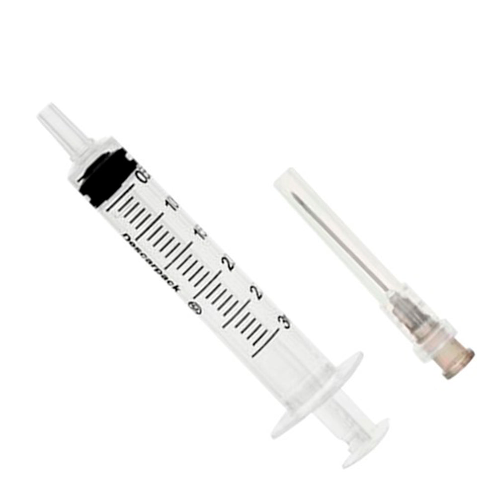 SERINGA PLASTICA DESCARTAVEL 5ML C/ AGULHA