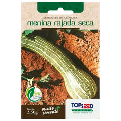 SEMENTE ABOBORA SECA MENINA RAJADA SACHE 2,5G TOPSEED