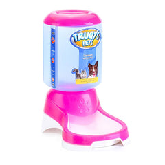 COMEDOURO AUTOM.GALAO 1KG-TRUQYS ROSA