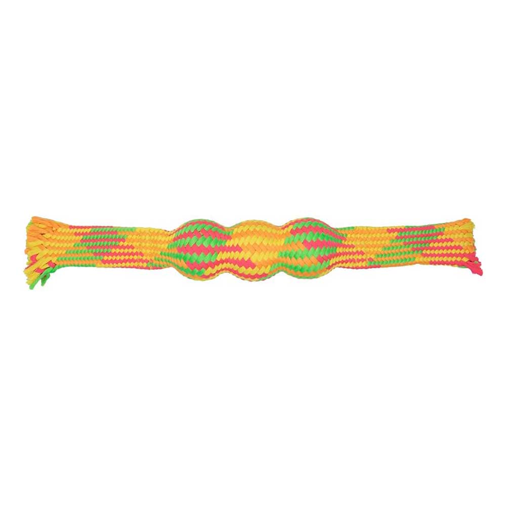CORDA COLORFULL 3 BOLAS MANGO PET