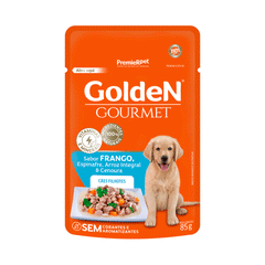 GOLDEN GOURMET CAES FILHOTES FRANGO 85G