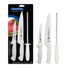 JOGO FACA INOX 3PC PREMIUM  24499/812 TRAMONTINA