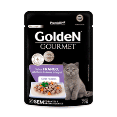 GOLDEN GOURMET GATOS FILHOTES FRANGO 70G