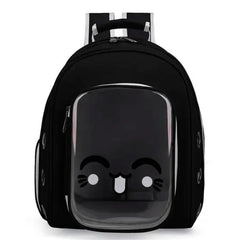 MOCHILA ESPACIAL CARINHA PRETA