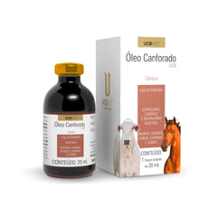 OLEO CANFORADO UCB INJ. AMPOLA 20ML
