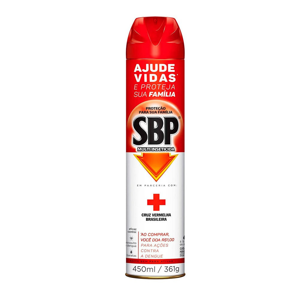 INSETICIDA PROM SBP AERO MULT P300L 450ML