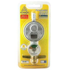 REGULADOR DE GAS S/ MANGUEIRA COM MANOMETRO