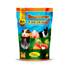 SELLECTA EXTRUSADO ROEDORES FRUTAS E LEGUMES 350GR