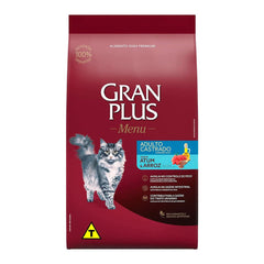 GRANPLUS GATO CASTRADO ATUM/ARROZ PCT 3KG