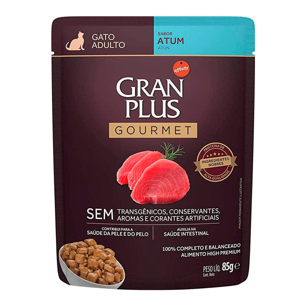 GRANPLUS SACHE GATO ADULTO ATUM 85GR