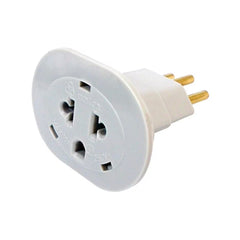 PINO ADAPTADOR 2P T P/3 PINOS REDONDO 157 PERLEX/DANEVA