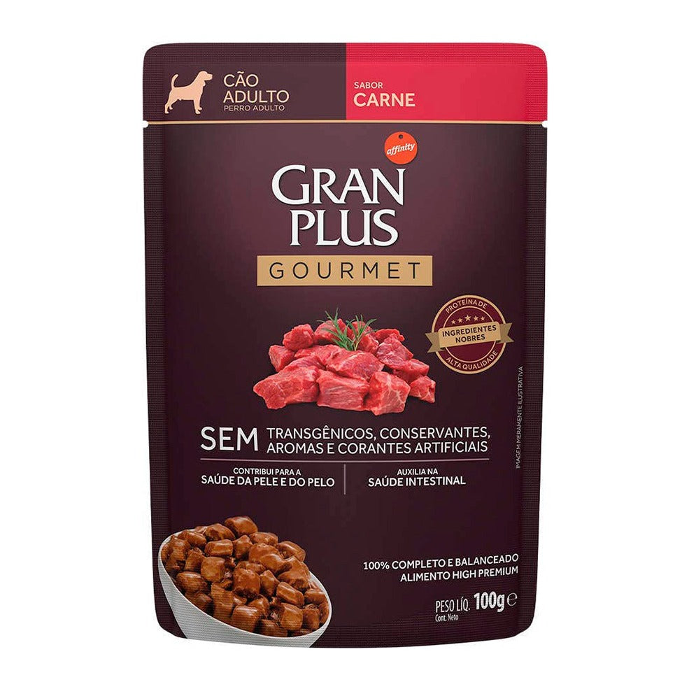 GRANPLUS SACHE CAO ADULTO CARNE 100GR