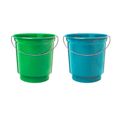 BALDE PLASTICO 20LT C/ ALCA FRIZADO