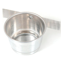CANECA ALUMINIO P/ PASSAROS C/ TRAVESSA P