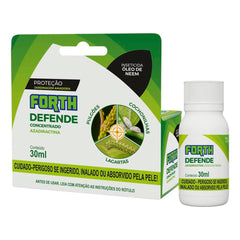 DEFENDE INSETICIDA COM NEEM CONCENTRADO 30ML FORTH