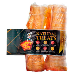 PETISCO TRAQUEIA BOVINA NATURAL C/ 2 UNDS