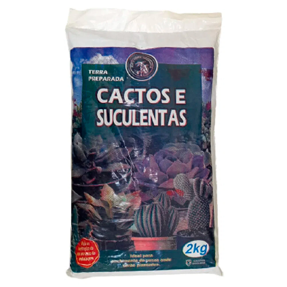 TERRA PREPARADA P/ CACTOS/SUCULENTAS 2KG