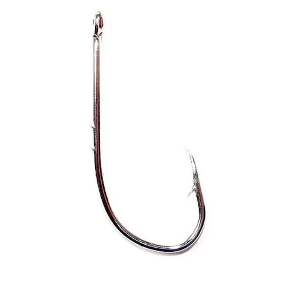 ANZOL 4330 TAM 1 - CRT 15 PÇ AÇO CARBONO C/ ACABAMENTO NICKEL LIZARD FISHING