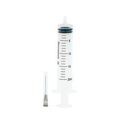 SERINGA PLASTICA DESCARTAVEL 20ML C/ AGULHA