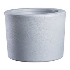 VASO GRAMADO CINZA P1020247 AFORT