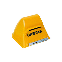 CAIXA DE CORREIO PLASTICA AMARELA ENERLUX